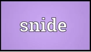Memory trick for Snide