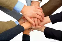 <strong style = â€œfont-size:14px;color:redâ€>Coalition (n) </strong>  - A temporary alliance for combined action <strong> (गठबंधन) </strong>