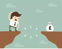 Shortfall (n) - A deficit of something required or expected.