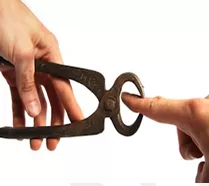 Inflict (v) - Cause (something unpleasant or painful) to be suffered by someone or something.