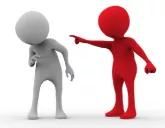 Condemn - To say in a strong and definite way that someone or something is bad or wrong.