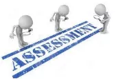 Assess - Evaluate or estimate the nature, ability, or quality of.