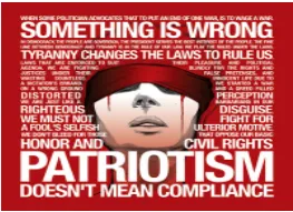 Patriotism by diktat