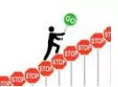 Persistence - the fact of continuing in an opinion or course of action in spite of difficulty or opposition.