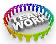 Put heads together - Work together