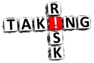 Stick one’s neck out - To take a risk