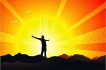 Emanate - Originate from; be produced by./ to come out from a source.