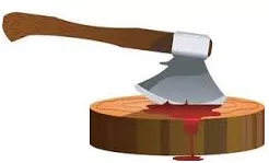 Slaughter - To kill someone.
