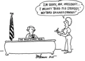 Slip of the tongue - A slight mistake in speaking