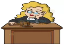 Adjudicate - Make a formal judgment on a disputed matter. / pronounce or declare judicially.