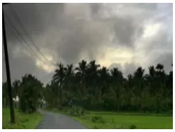 Rain shadow south