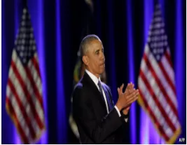 Barack obama bows out reflecting on the fragility of democracy