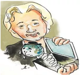 Julian assange  scapegoat or villain 