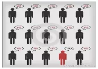 Dissident - A person who opposes the current political structure, group or laws; one who disagrees.