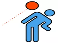 Dodge - Avoid (someone or something) by a sudden quick movement.