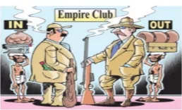Just in jest    clubbing us into submission