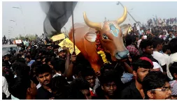The end of a protest
