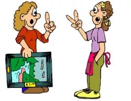 Haggle - Dispute or bargain persistently/ to engage in conversation to reach a deal.