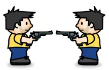Stalemate - A situation in which no progress can be made or no advancement is possible