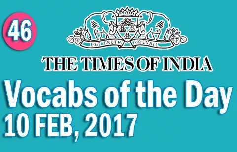 The times of india vocabulary