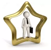 Mogul  - An important or powerful person (especially for a particular group or organization.)