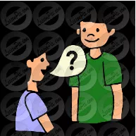 Ask after 