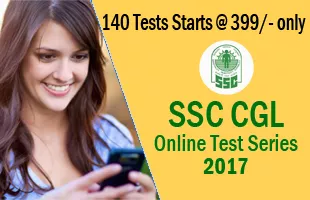 140 advanced tests starts @ 399   only for ssc cgl 2017