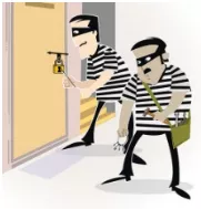 Break into 