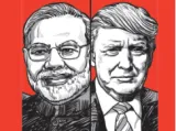 Narendra modi and donald trump  high office demystified