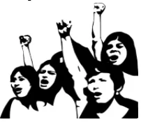 Uproar  - A state of commotion, excitement, or disturbance.