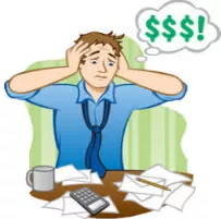 Bankrupt - (of a person or organization) declared in law as unable to pay their debts.