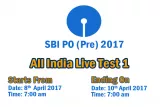 All india live test i  prelims 