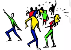 Ferment  - Agitation and excitement among a group of people, typically concerning major change and leading to trouble or violence.