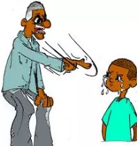 Chastise  - Rebuke or reprimand severely.