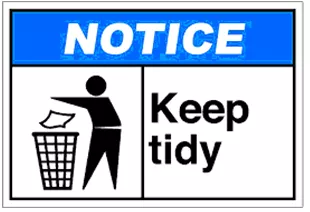 Clear away