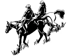 Trailing  - Draw or be drawn along behind someone or something.