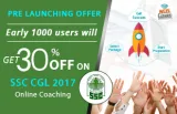 Only 100 students will get 30% off   join ssc cgl 2017 online premium coaching
