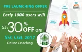 Last 50 students will get 30% off   join ssc cgl 2017 online premium coaching