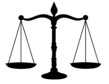 Meaning  law or justice