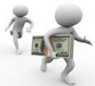 Fleece  - Obtain a great deal of money from (someone), typically by overcharging or swindling them.
