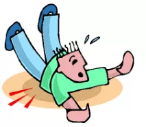 Fall down