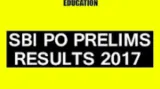 Sbi po prelims result 2017 declared today  check now