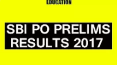 Sbi po prelims result 2017 declared today  check now