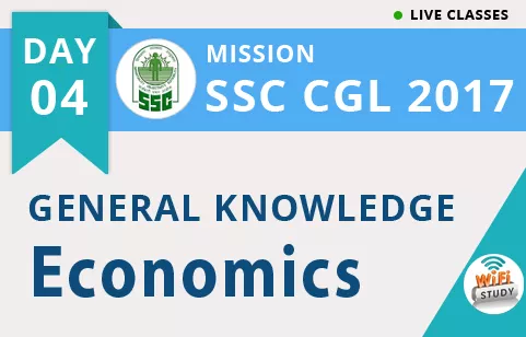 Mission ssc cgl 2017 | general knowledge #indian economics | day 4