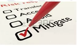 Mitigate  - Reducing the severity, seriousness, or painfulness of something.