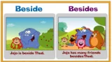 Beside vs besides