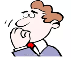 Apprehension  - Anxiety or fear that something bad or unpleasant will happen.