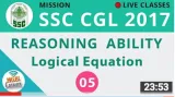 5 question on logical equation   ultra clear video   must watch guys