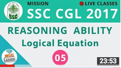 5 question on logical equation   ultra clear video   must watch guys