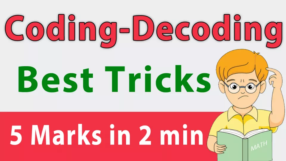 Coding decoding tricks for ibps sbi rrb po   clerk in hindi | reasoning tricks for bank ssc exams